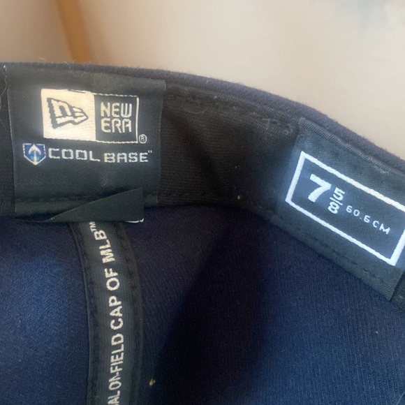 New York Yankees Navy Blue Cap New Era 59 - Picture 3 of 5